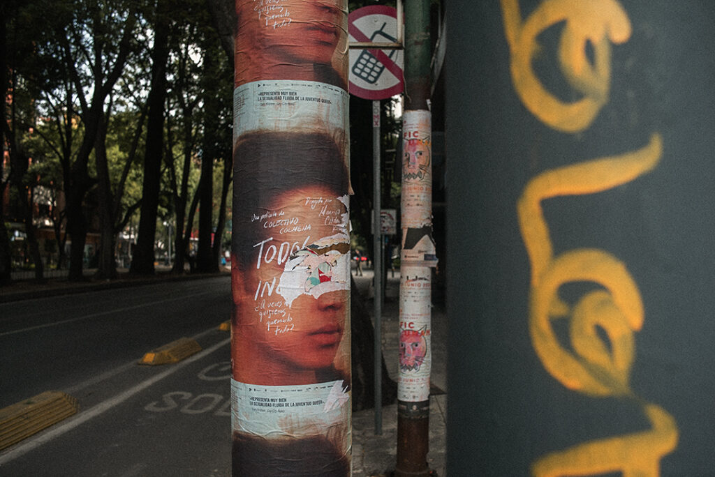 Mexico City, a street scene from La Condesa